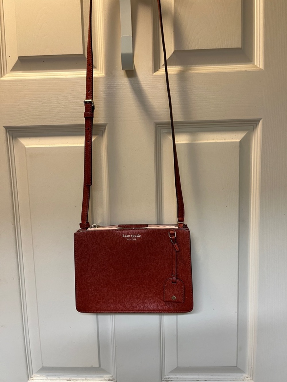EUC Kate Spade Eva Crossbody Bag Chestnut Butter with Hangtag